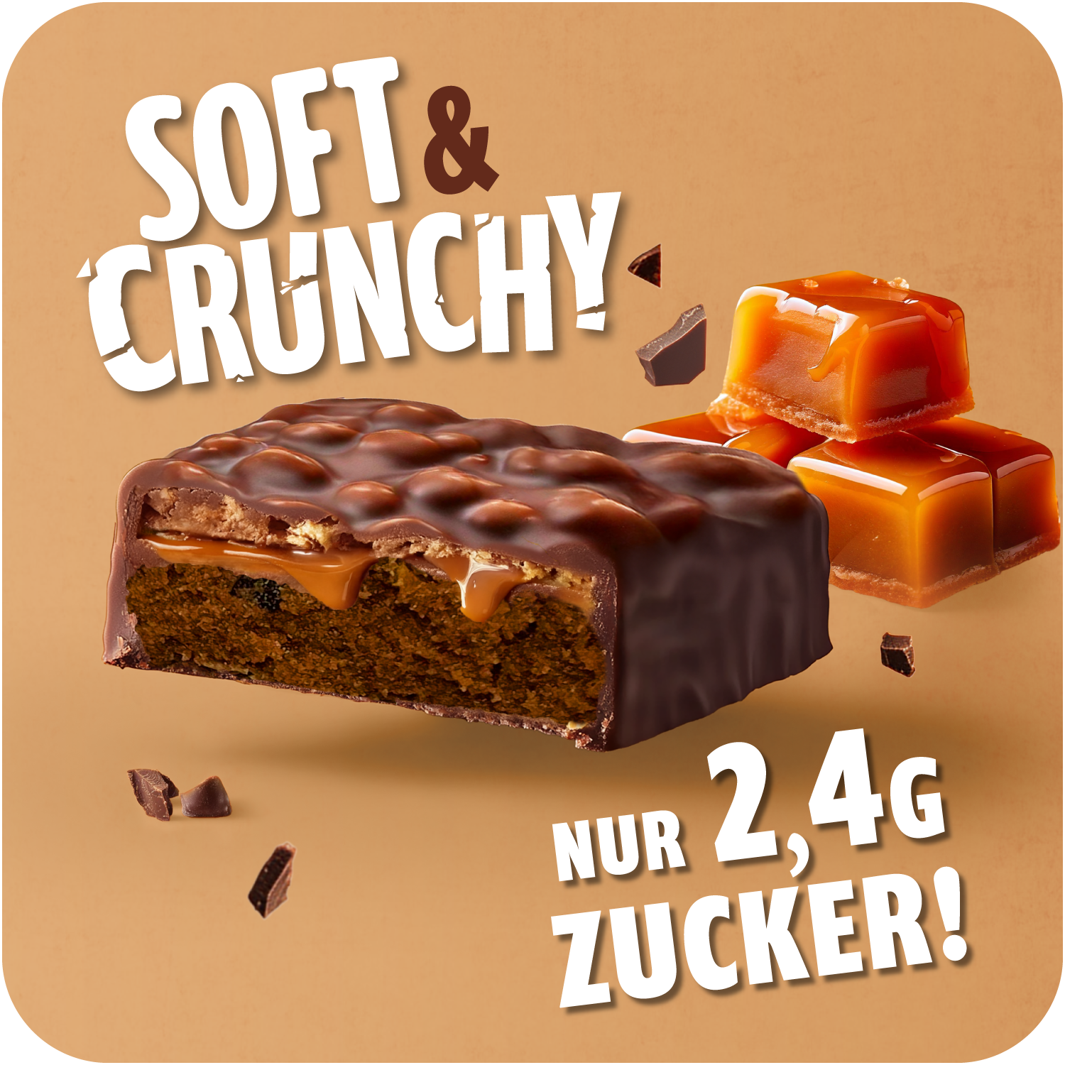 all-stars-muscle-protein-bar-65g-proteinriegel-cookie-caramel-chocolate-caramel image 3