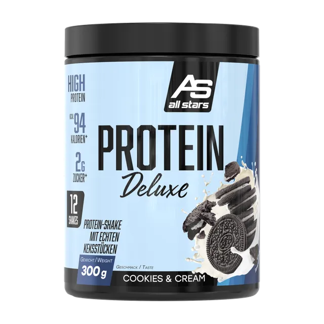 all-stars-protein-deluxe-dose-mehrkomponenten-protein-mit-frucht-keksst-ckchen image 1
