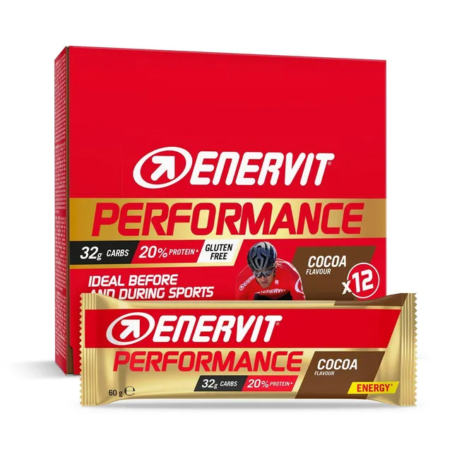 enervit-performance-bar-cocoa-12-x-60-g image 1