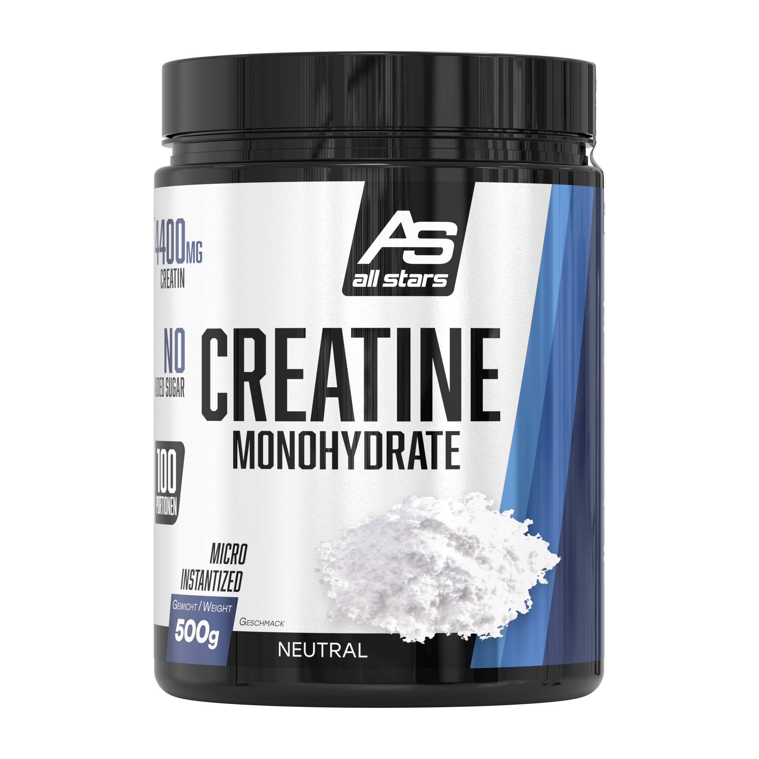 all-stars-creatin-monohydrat-pulver-dose-500-g image 1