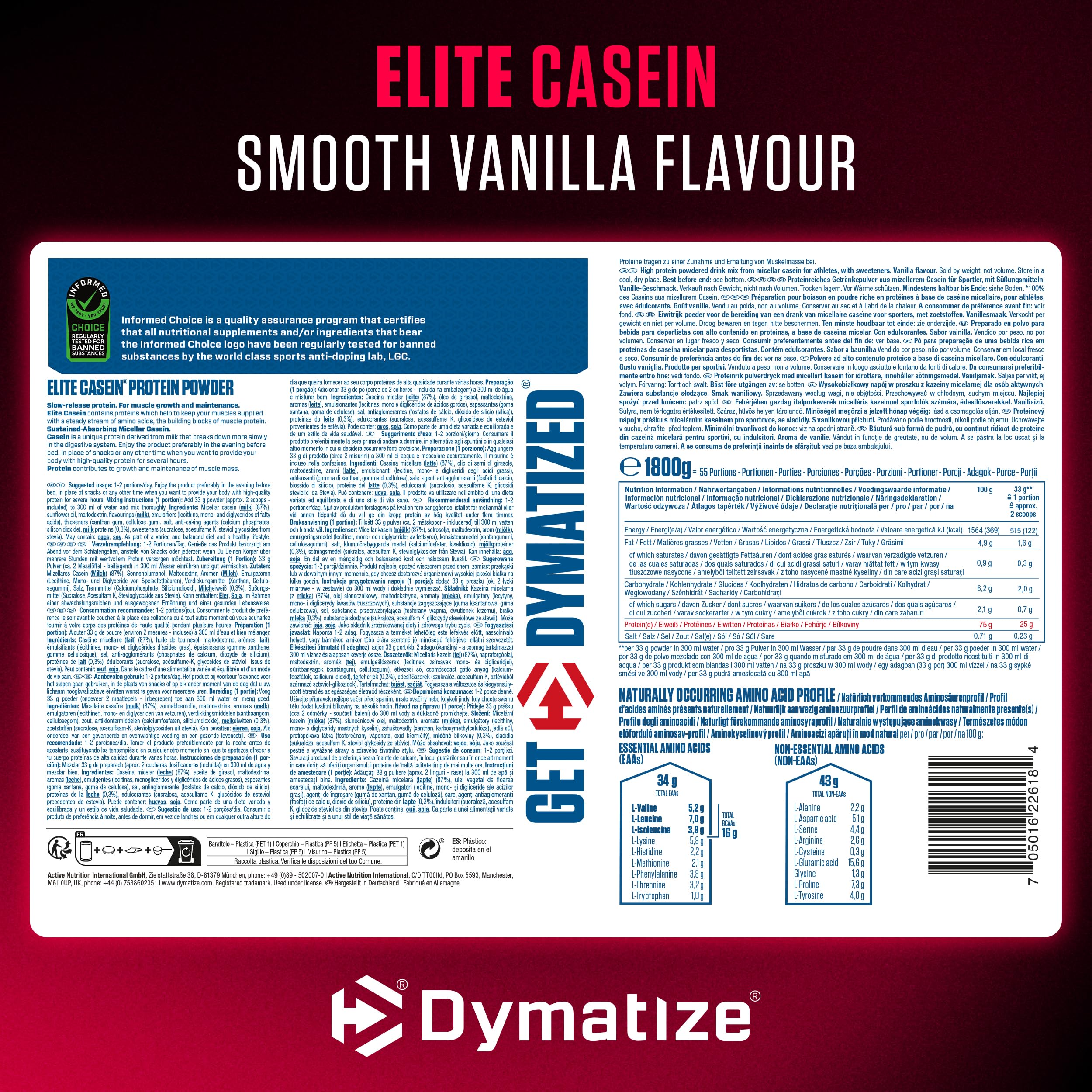 dymatize-elite-casein-vanilla-1800-g-casein-proteinpulver image 6