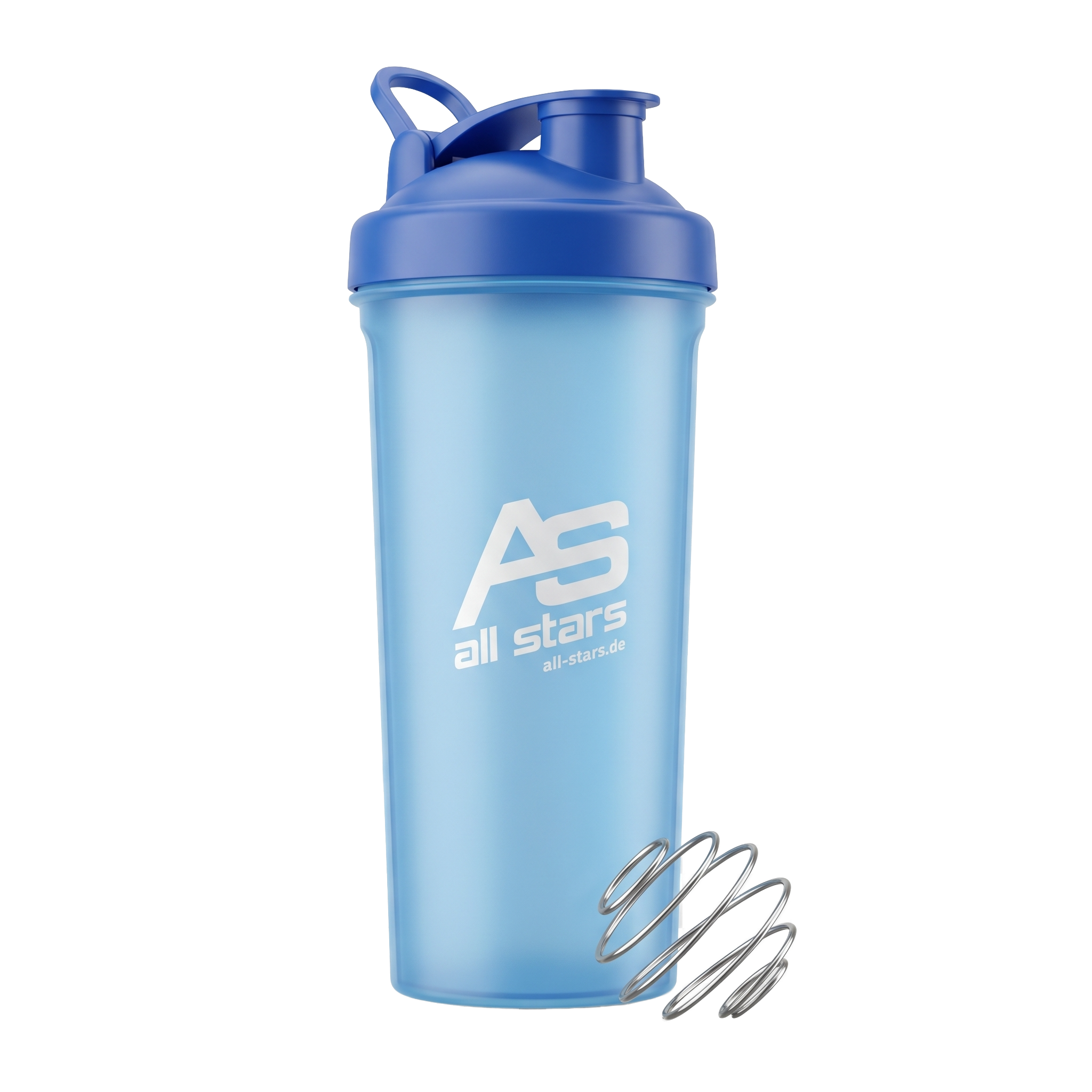 all-stars-shaker-mit-stahlkugel-trinkflasche-850-ml-blau image 1
