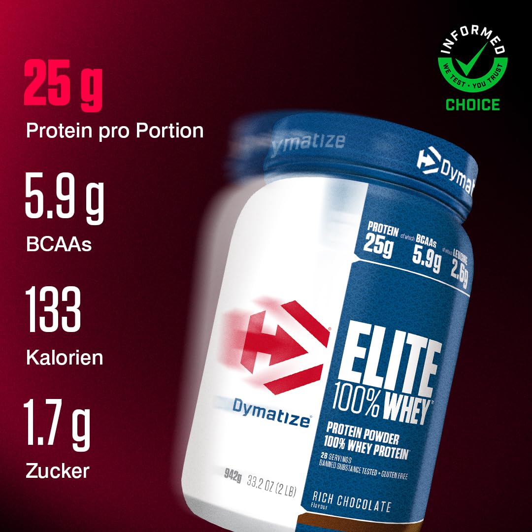 dymatize-elite-100-whey-rich-chocolate-942g-proteinpulver image 2