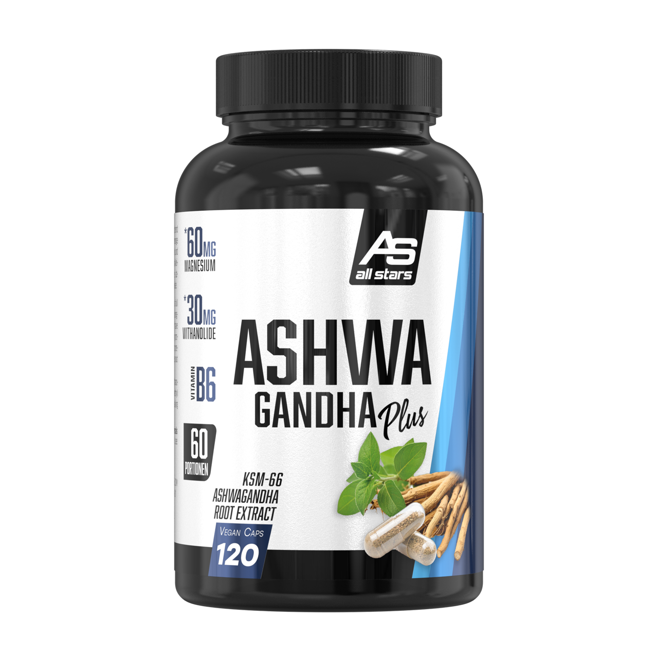 all-stars-ashwagandha-ksm-66-120-kapseln image 1