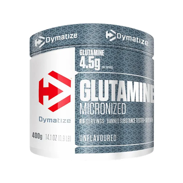 dymatize-glutamine-micronized-unflavoured-400-g-pulver image 1