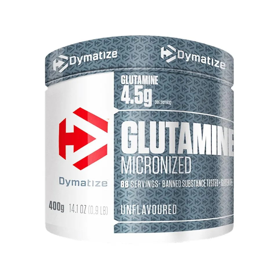 dymatize-glutamine-micronized-unflavoured-400-g-pulver image 1