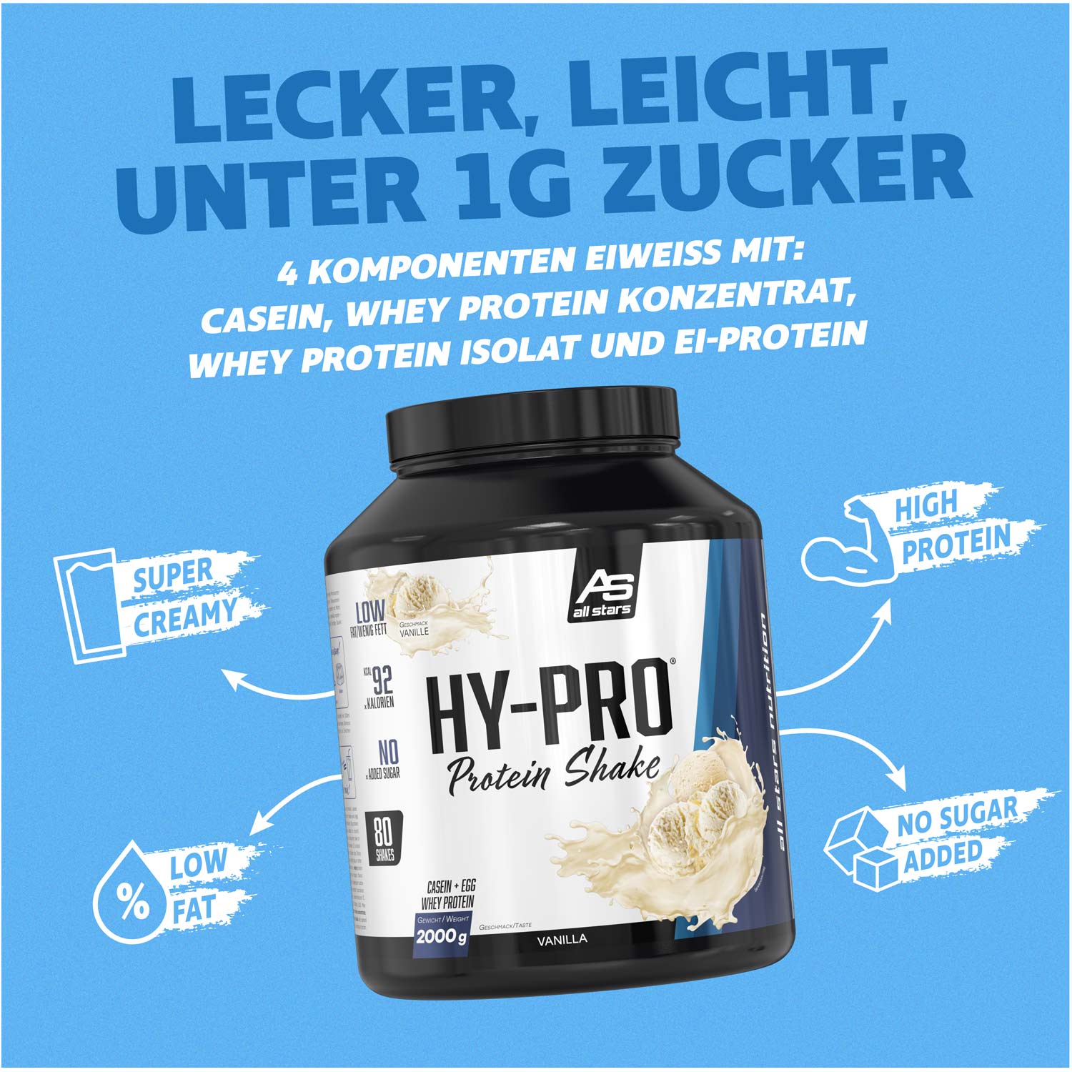 all-stars-hy-pro-protein-2000-g-dose image 2