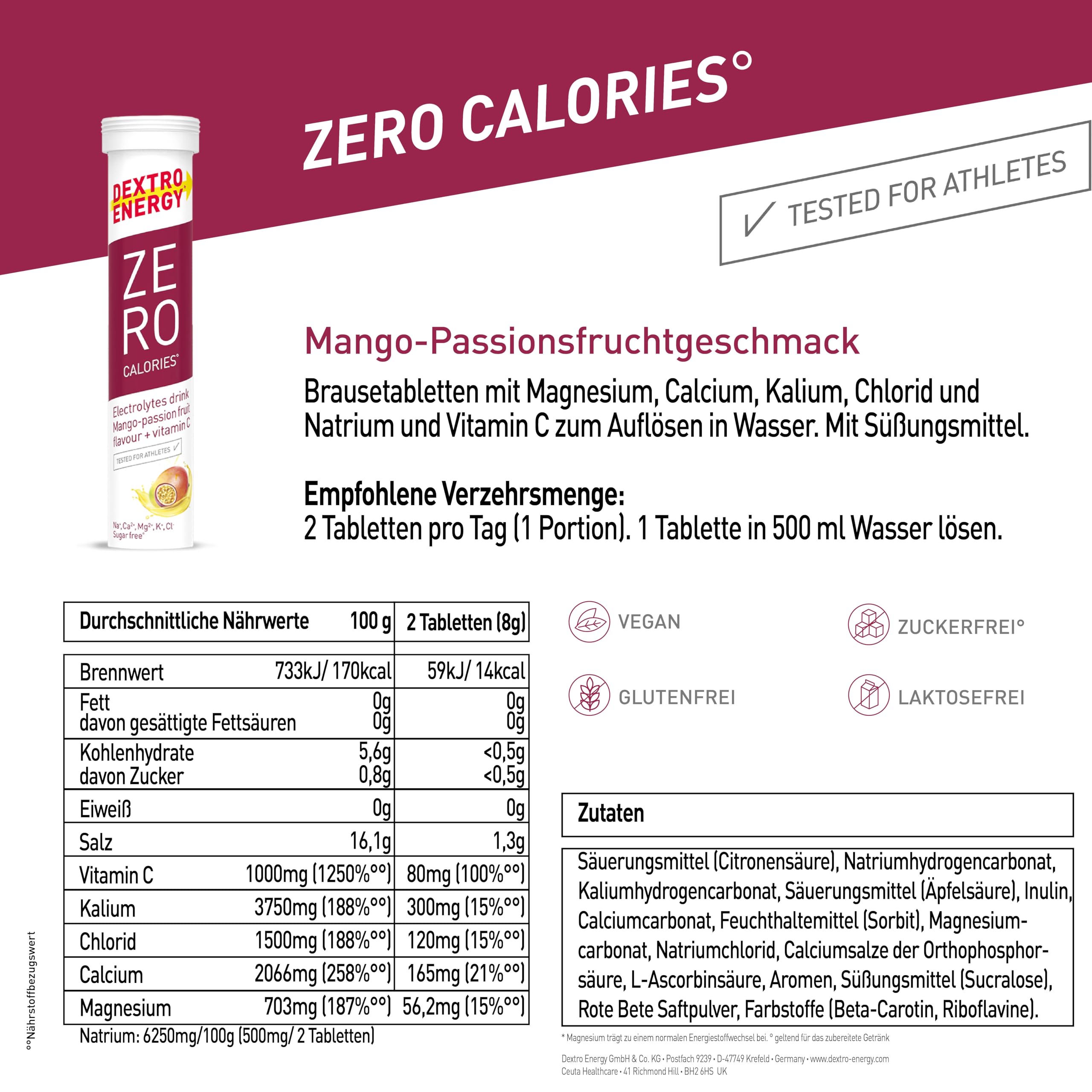 dextro-energy-zero-calories-elektrolyte-mango-passionsfrucht-12x20-tabletten image 6