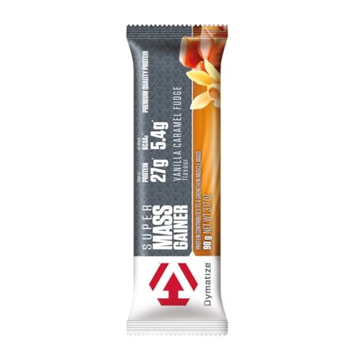 dymatize-super-mass-gainer-bar-vanilla-caramel-fudge-90g-high-protein-weight-gai image 8