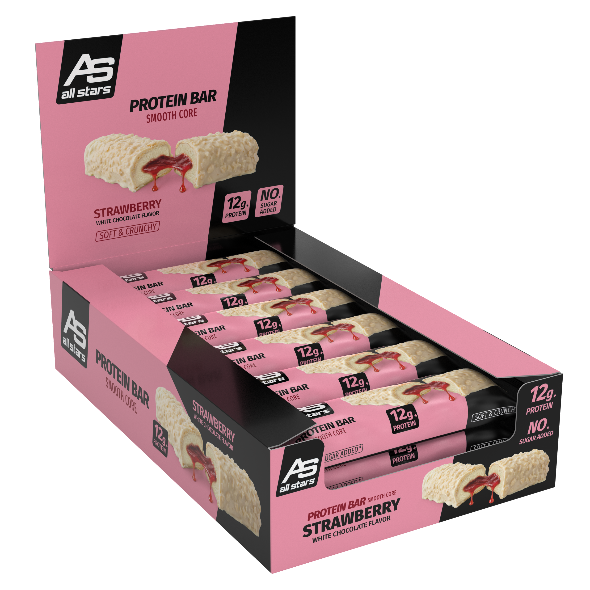 all-stars-smooth-core-protein-bar-45-g-high-protein-riegel-ohne-zuckerzusatz image 1