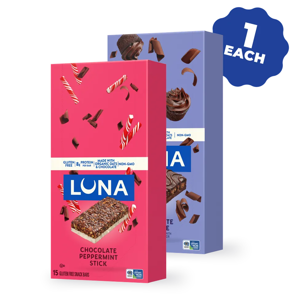 luna-bar-variety-pack-proteinriegel-30-riegel-cupcake-peppermint image 1