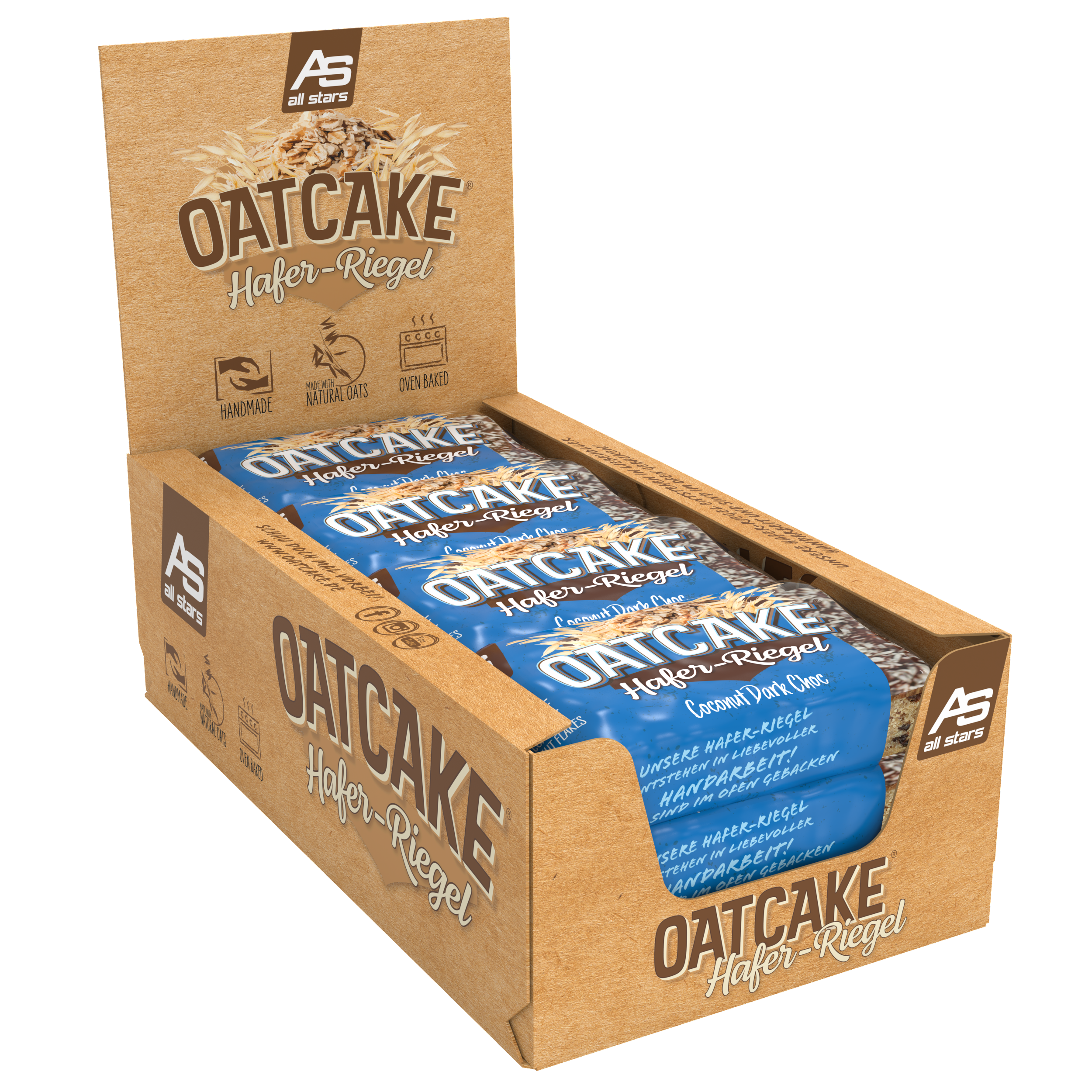all-stars-oatcake-hafer-riegel-80-g image 1