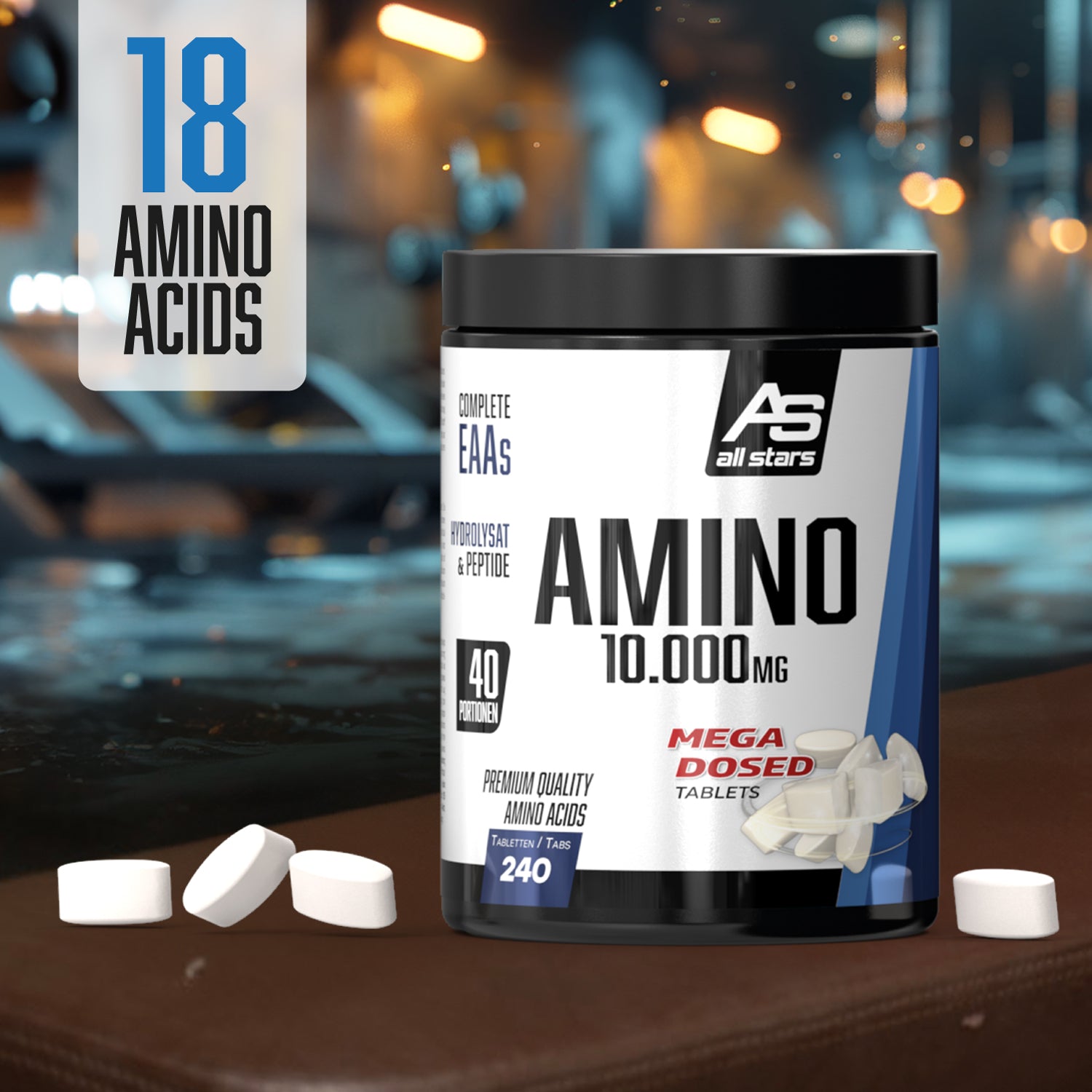 all-stars-amino-10-000-240-tabletten-18-aminos-uren image 4