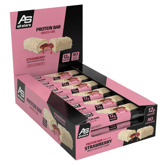 all-stars-smooth-core-protein-bar-45-g-high-protein-riegel-ohne-zuckerzusatz image 1