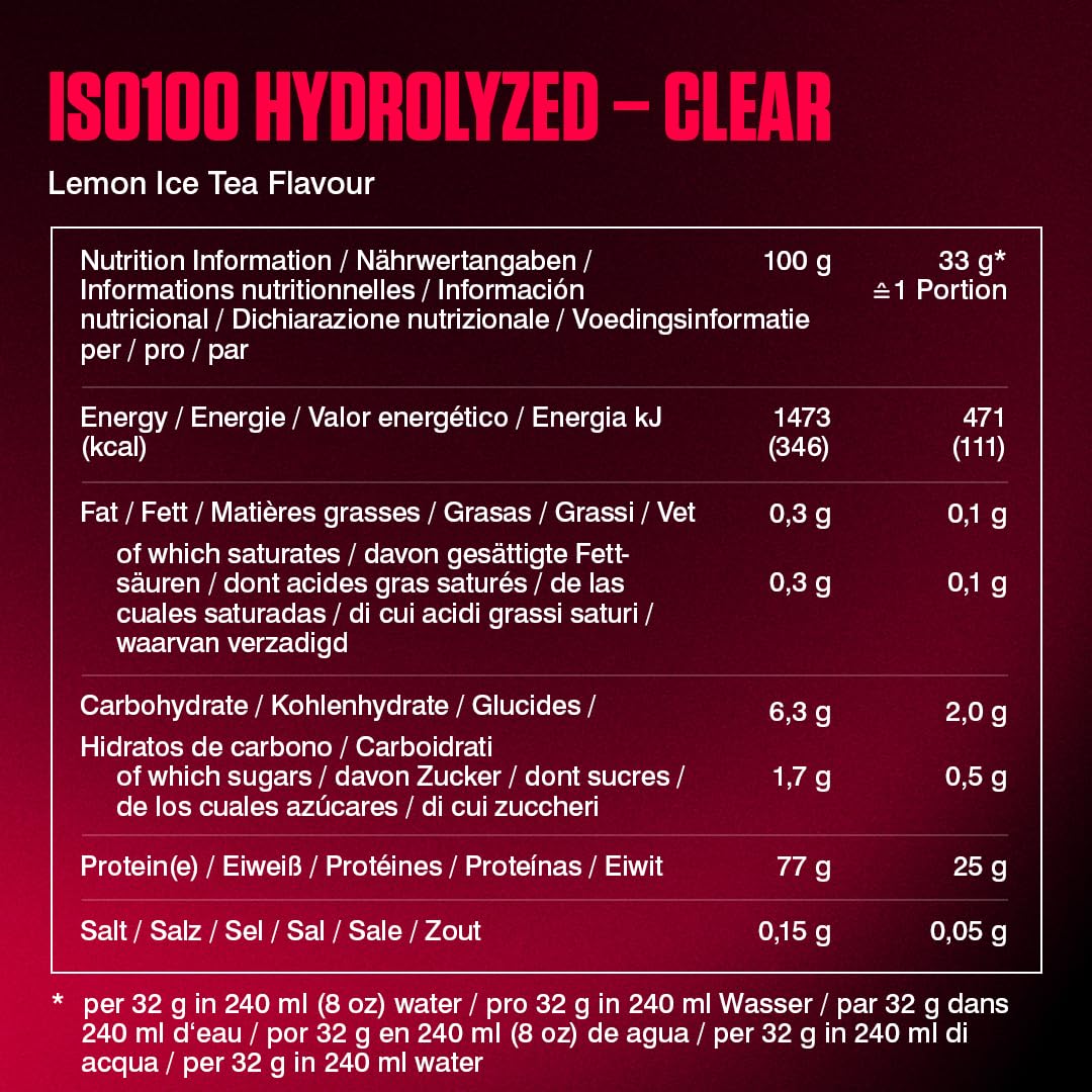 dymatize-iso100-hydrolized-clear-lemon-ice-tea-900-g image 6