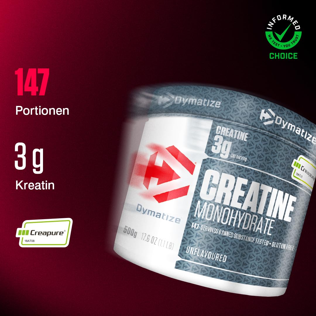 dymatize-creatine-monohydrate-500-g-100-creapure-pulver-neutral image 2