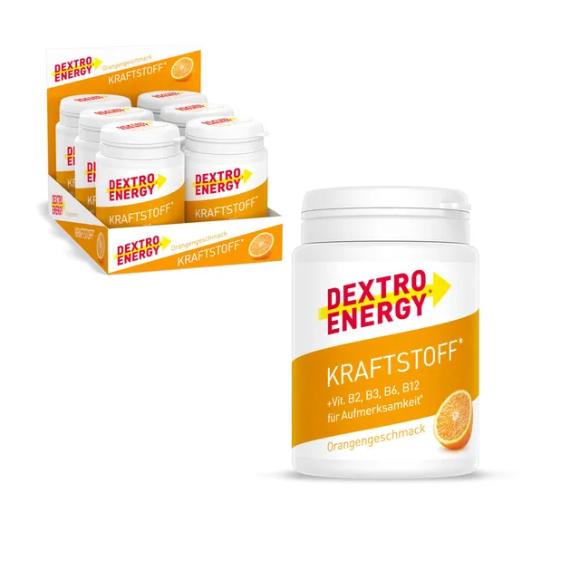 dextro-energy-kraftstoff-orange-traubenzucker-dose-6x68g image 1