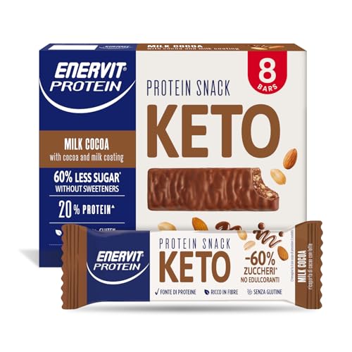 enervit-protein-snack-milk-choco-keto-8x35g-riegel-vegan-glutenfrei image 7