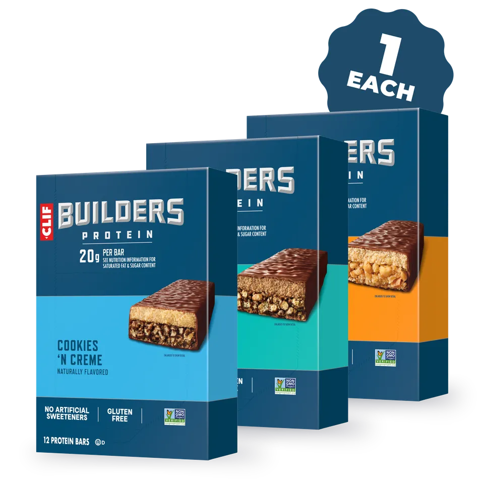 clif-builders-variety-pack-proteinriegel-36-riegel image 1