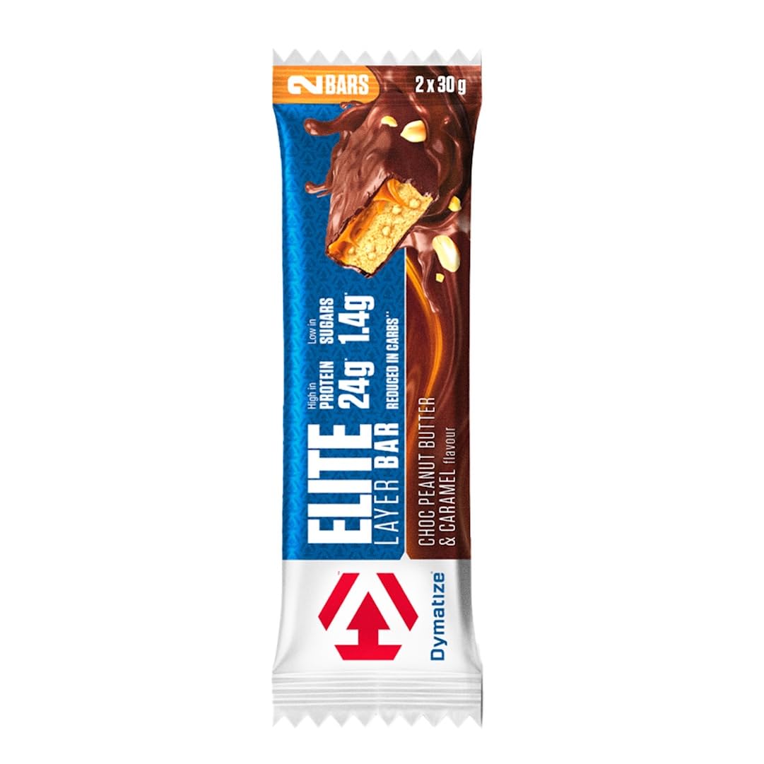 dymatize-elite-layer-bar-peanut-butter-caramel-18x-2x30g-proteinriegel image 1