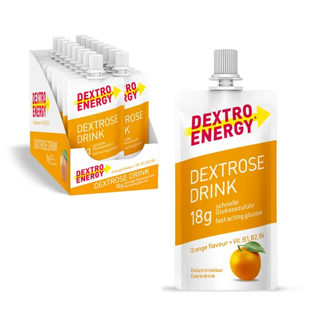 dextro-energy-dextrose-drink-orange-16x50ml-fl-ssiger-traubenzucker-beutel image 1