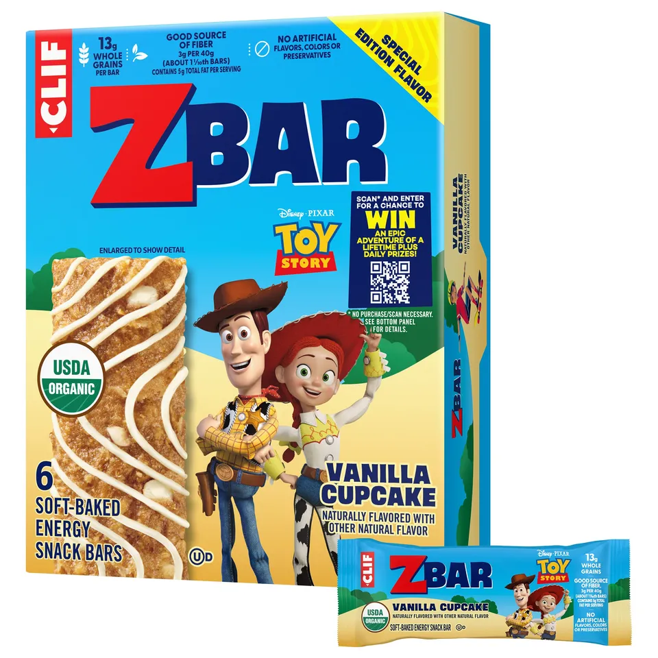clif-zbar-vanilla-cupcake-toy-story-riegel-6er-pack image 1