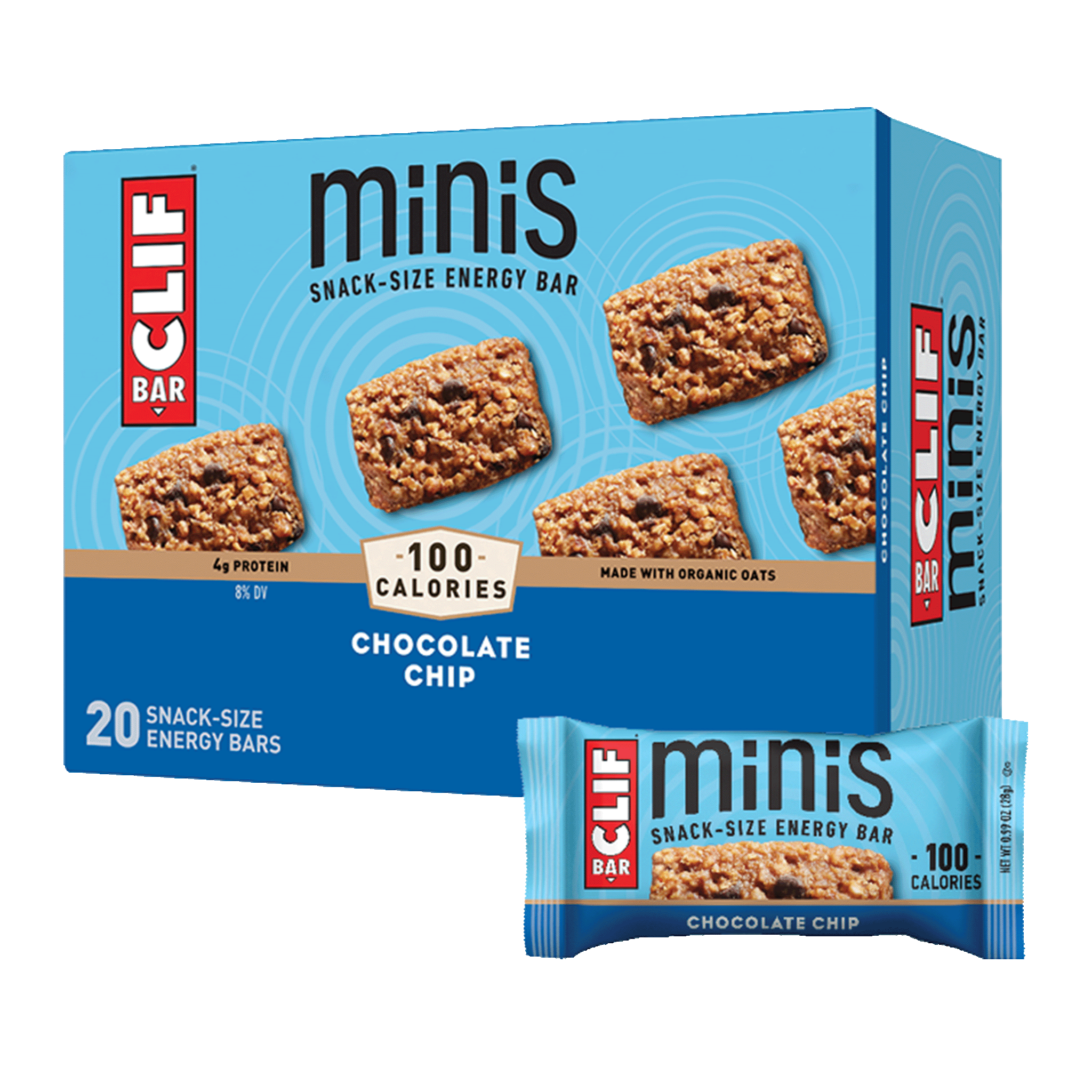 clif-bar-chocolate-chip-minis-mini-energieriegel image 1
