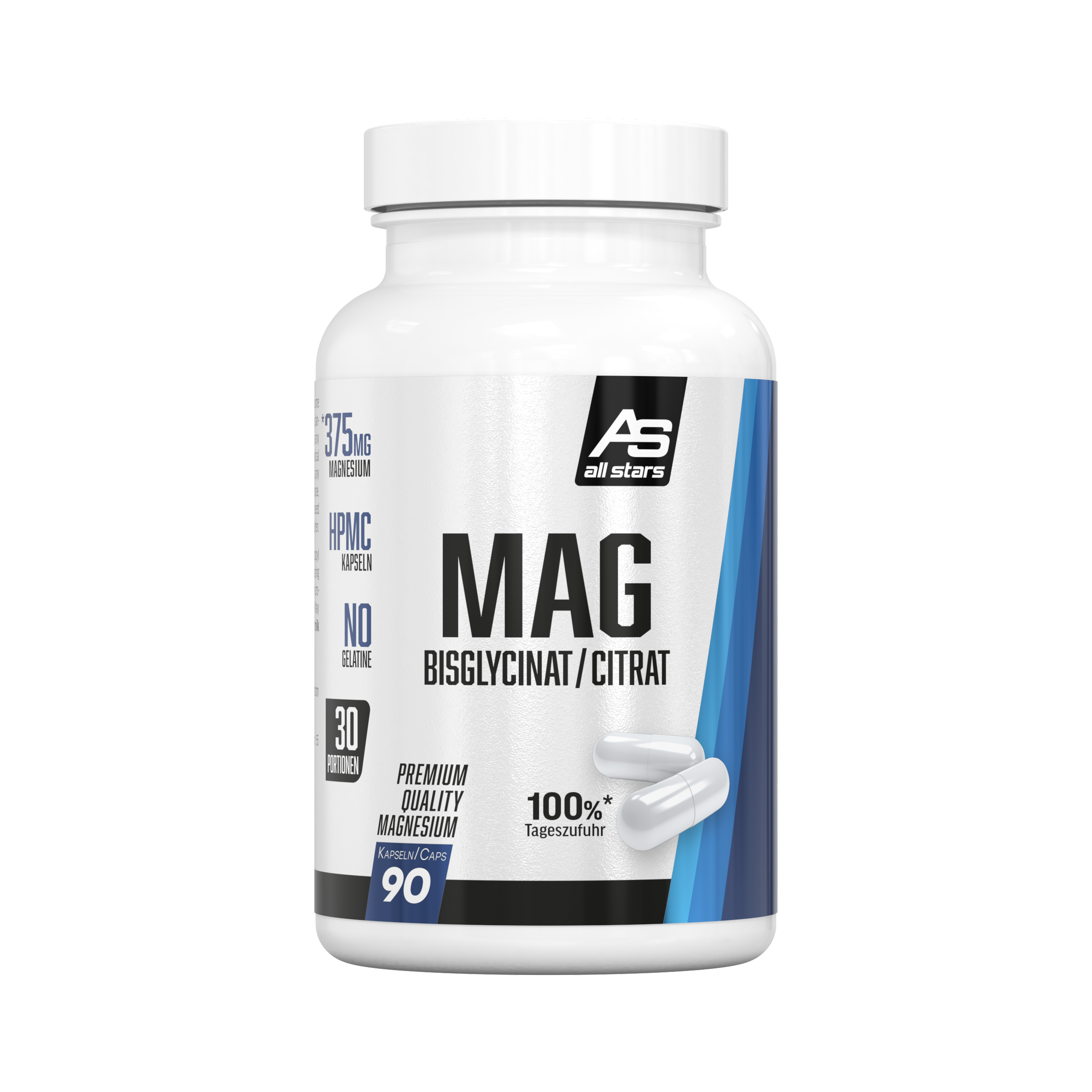 all-stars-mag-bisglycinat-citrat-90-magnesium-kapseln image 1