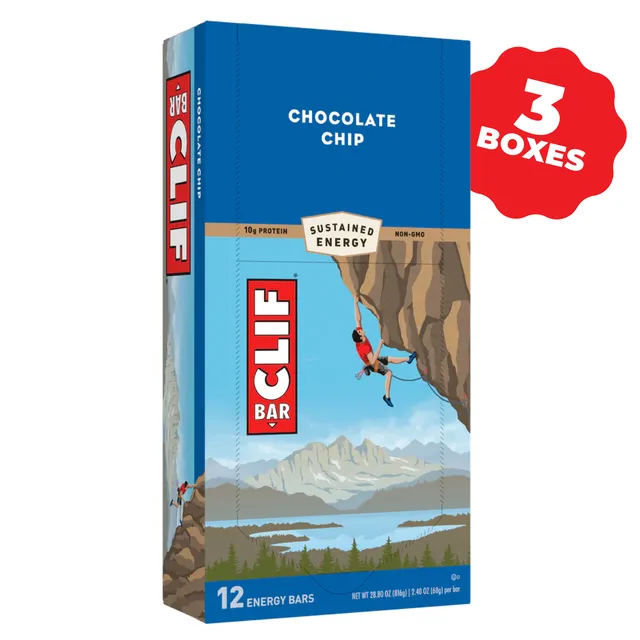 clif-bar-chocolate-chip-36er-energieriegel-gro-pack image 1