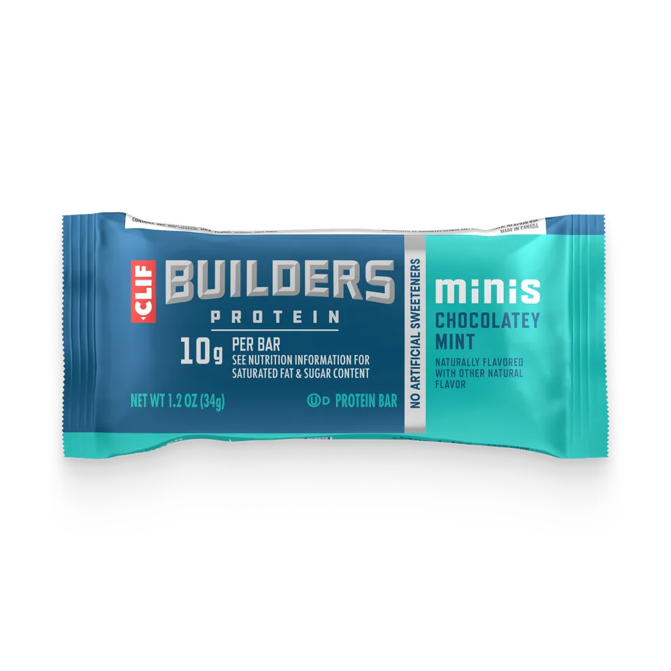 clif-builders-minis-chocolatey-mint-proteinriegel image 1