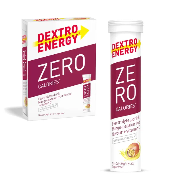 dextro-energy-zero-calories-elektrolyte-mango-passionsfrucht-brausetabletten-3x2 image 1
