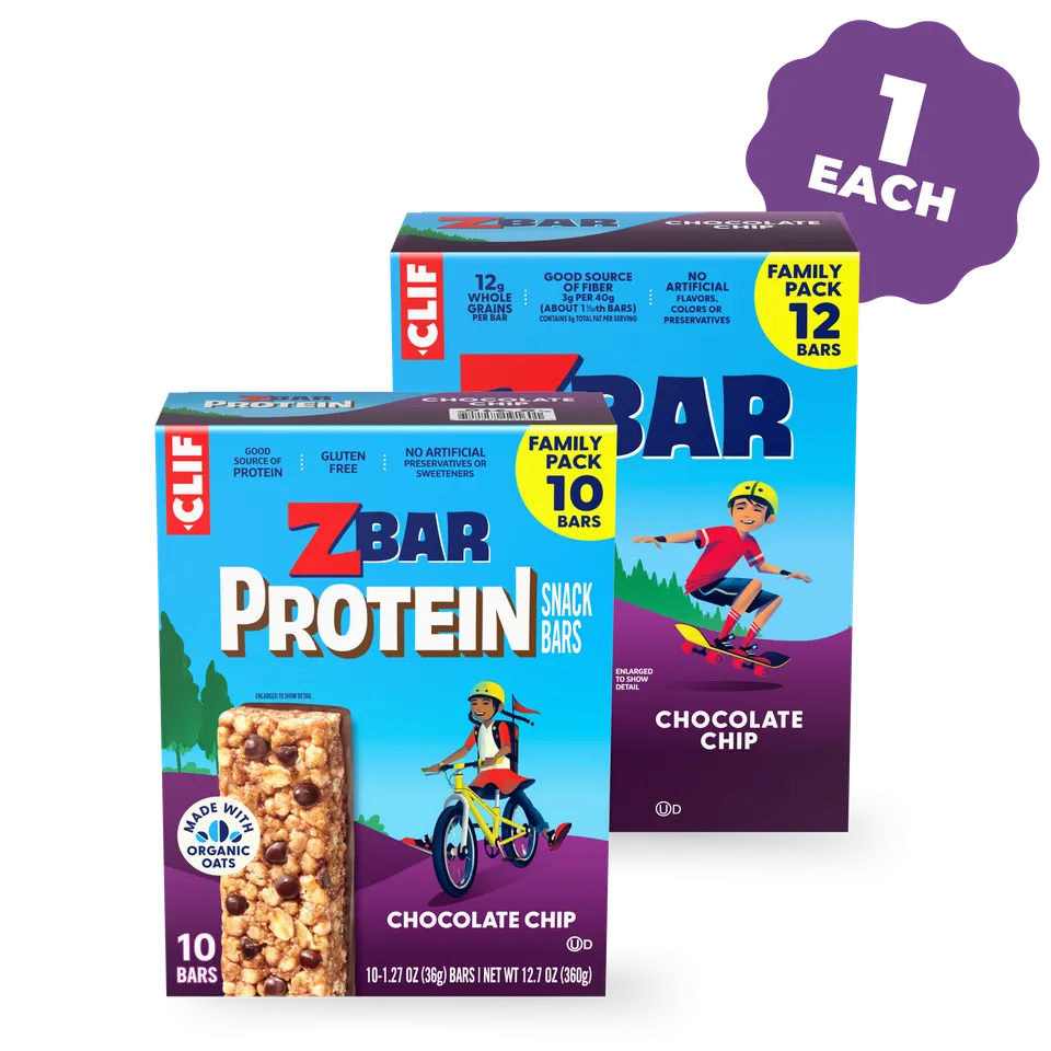 clif-zbar-chocolate-chip-zbar-protein-chocolate-chip-variety-pack-22er-pack image 1
