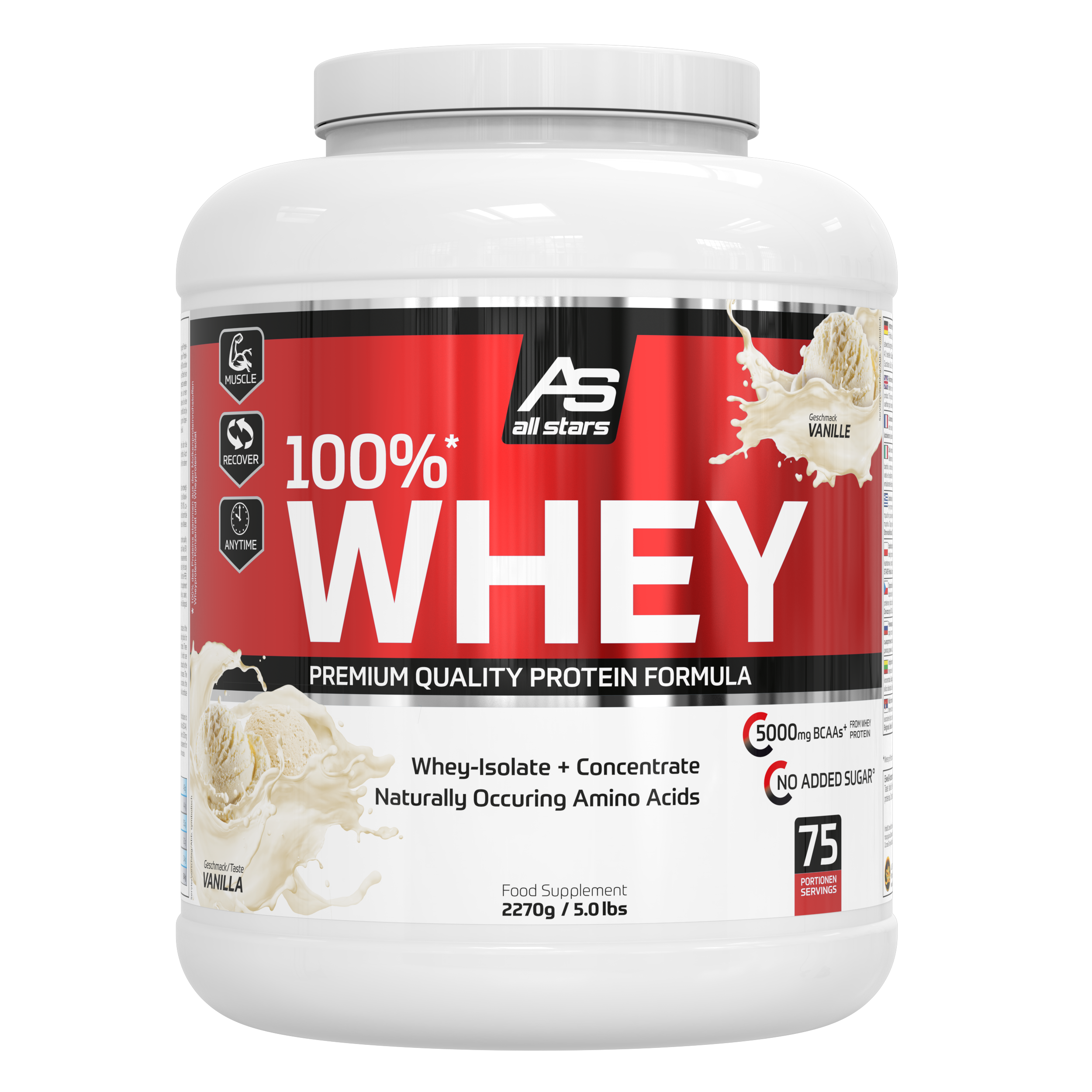 all-stars-100-whey-protein-2270-g-dose-proteinpulver image 1