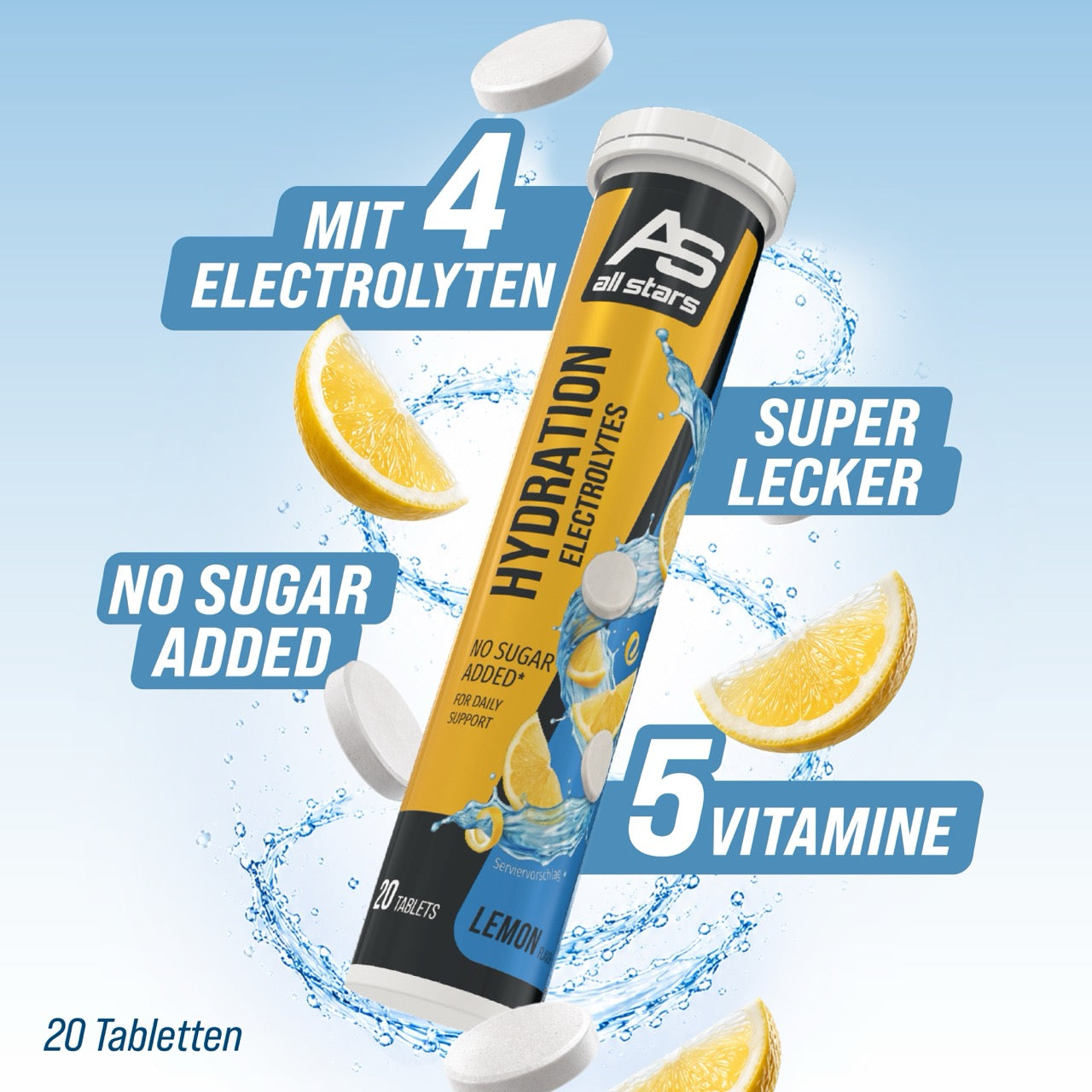 all-stars-hydration-electrolytes-20-brausetabletten image 2