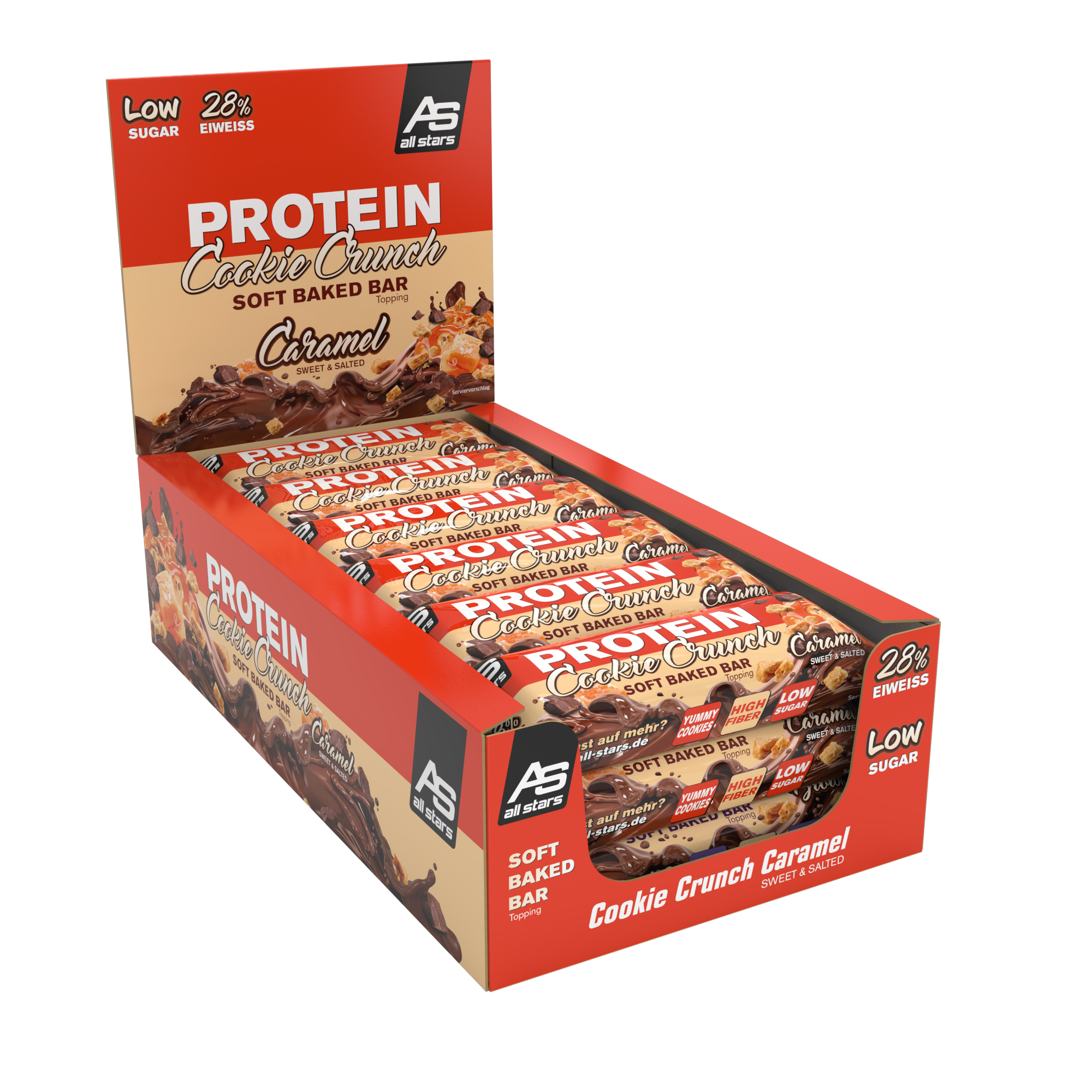 all-stars-protein-cookie-crunch-bar-50g image 1