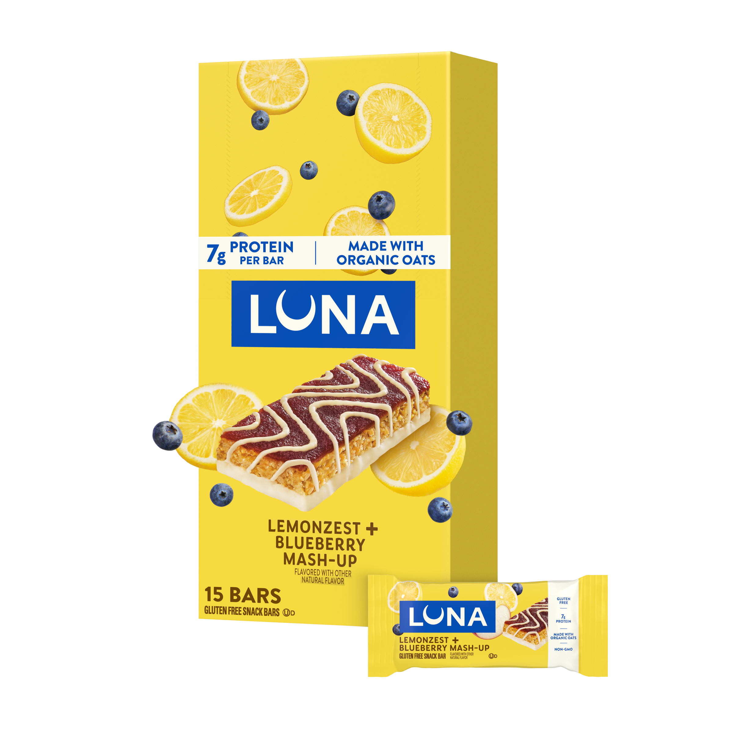 clif-luna-bar-mash-ups-lemonzest-blueberry-glutenfreier-protein-snackriegel image 1