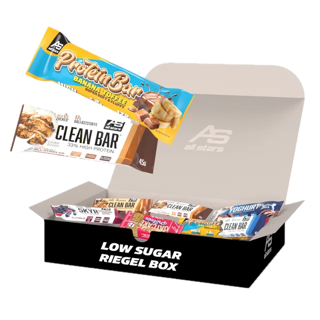 all-stars-low-sugar-riegel-box-protein-snack-bar-mix-15er-sparpaket image 1