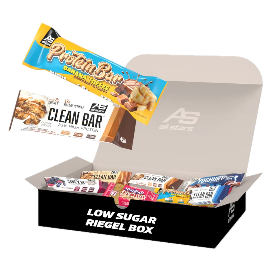 all-stars-low-sugar-riegel-box-protein-snack-bar-mix-15er-sparpaket image 1