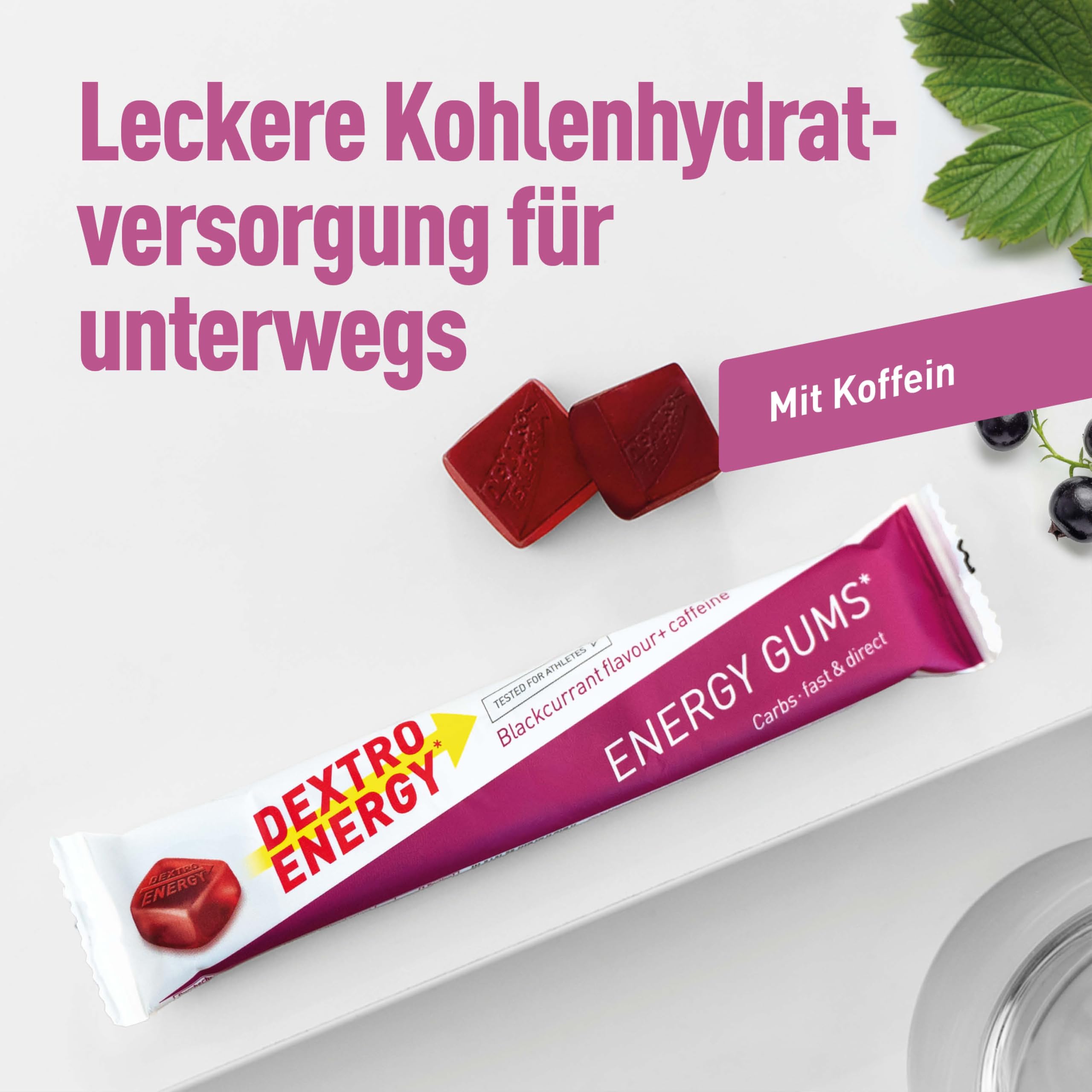 dextro-energy-gums-blackcurrant-caffeine-8x45g-energy-gummis image 5