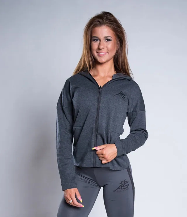 all-stars-hoody-zipper-melange-fitness-jacke image 1