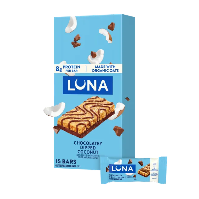 luna-bar-chocolatey-dipped-coconut-protein-snackriegel-glutenfrei image 1