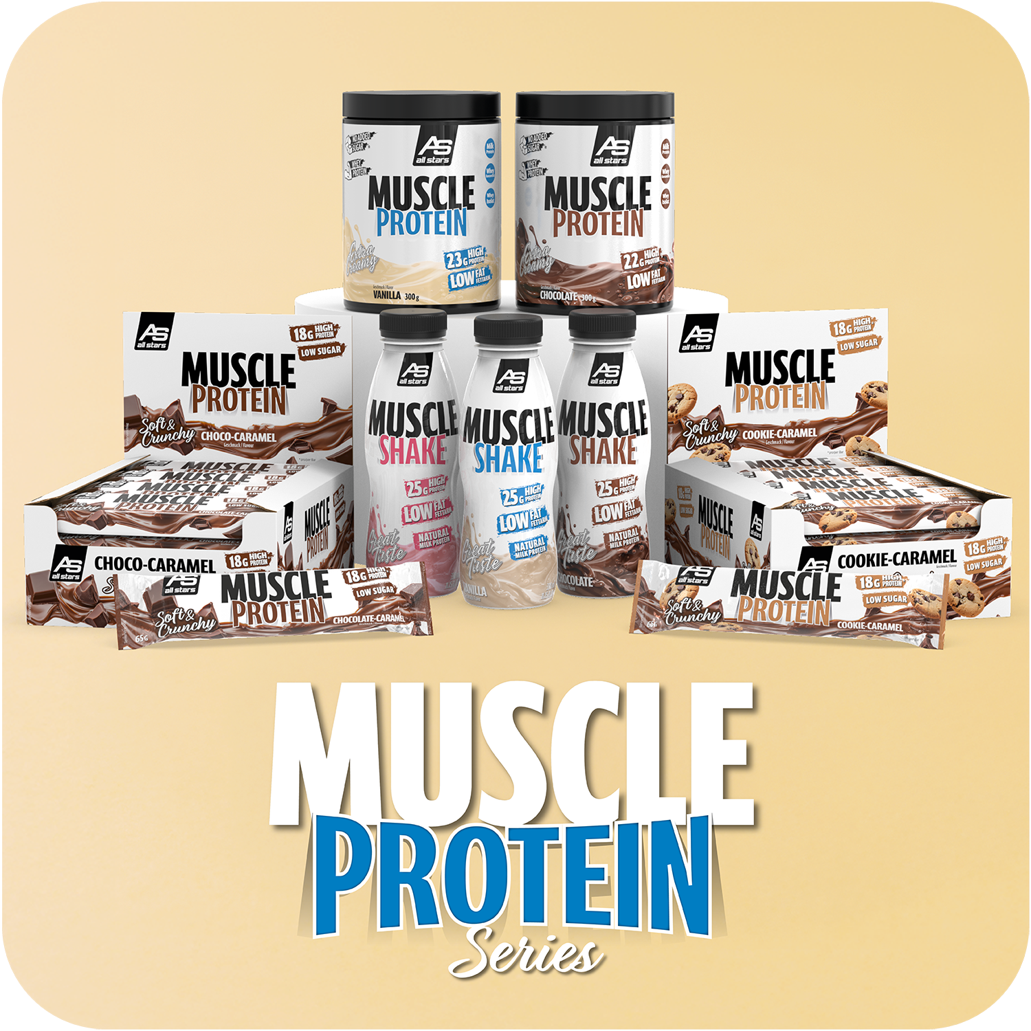 all-stars-muscle-protein-pulver-300g-dose image 7