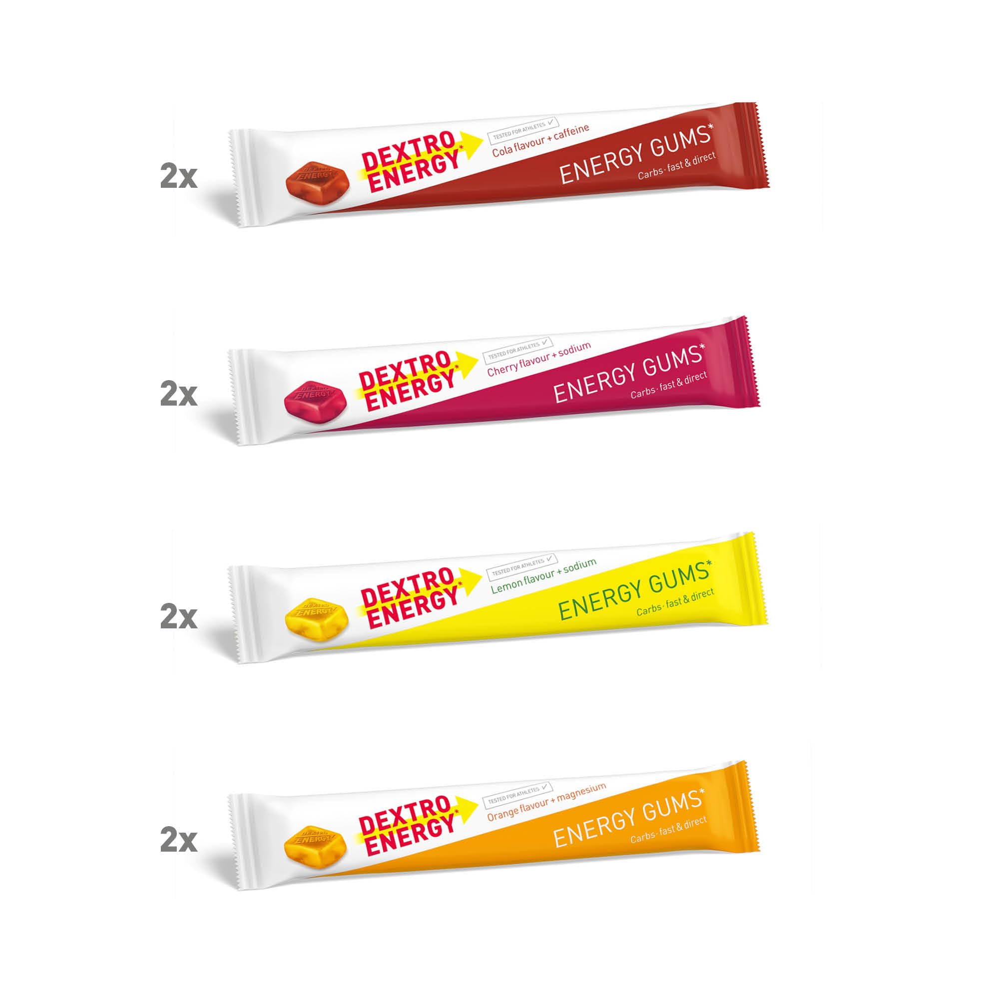 dextro-energy-gums-mix-pack-4-sorten-8x45g-pack image 1