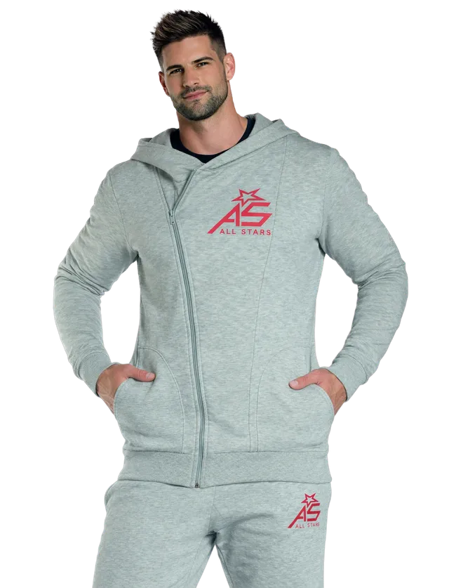 all-stars-zipper-trendy-sweatjacke-herren image 1