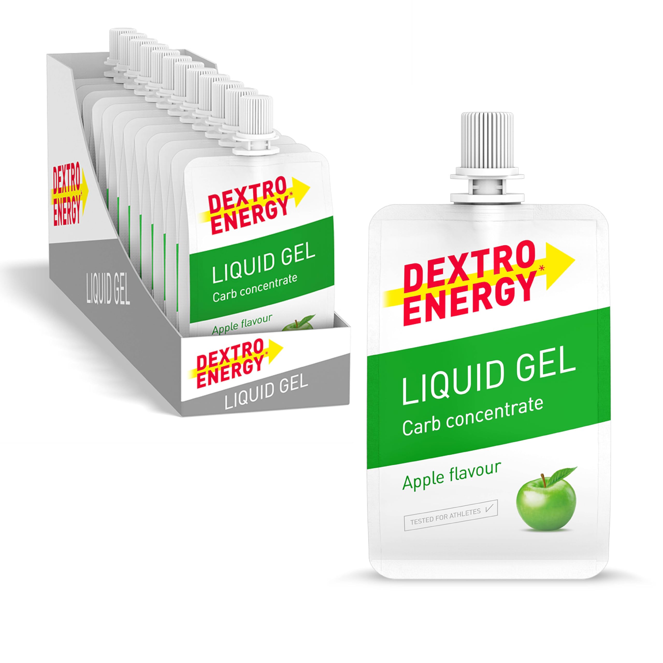 dextro-energy-liquid-gel-apple-kohlenhydrat-gel-12-x-60-ml image 1