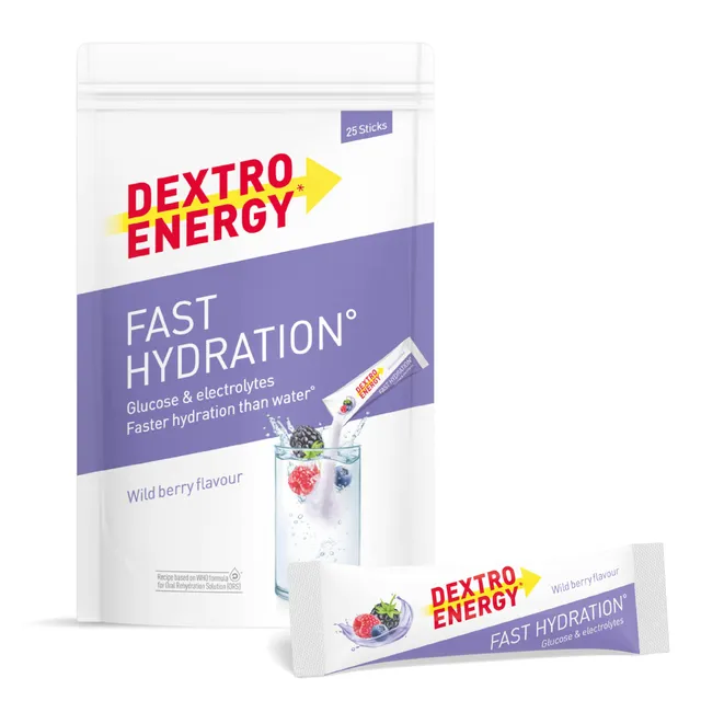 dextro-energy-fast-hydration-elektrolyte-wildberry-25-sticks image 1
