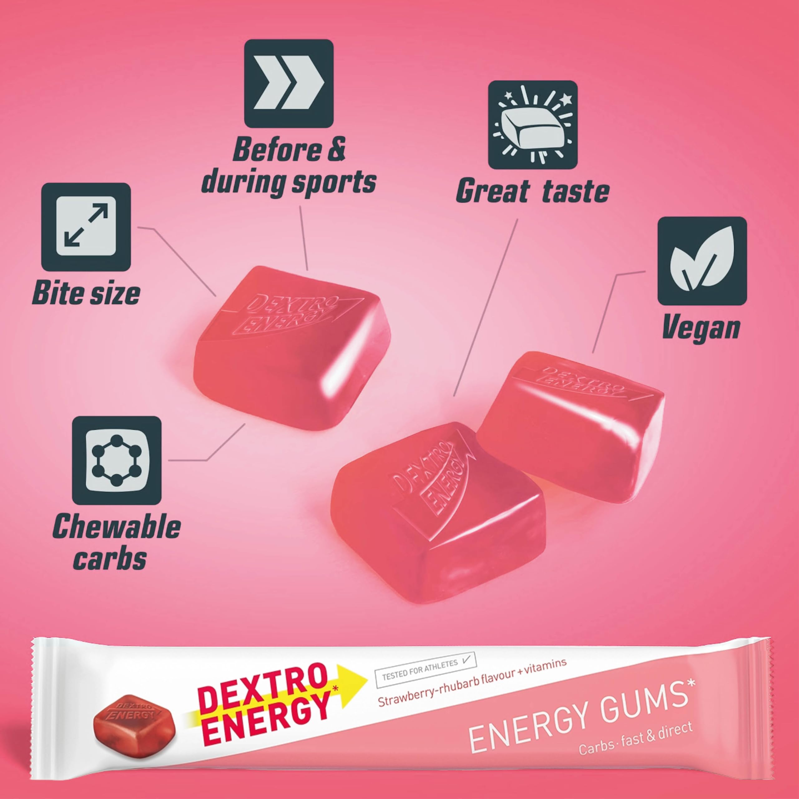 dextro-energy-gums-strawberry-rhabarber-vitamine-8x45-g image 3