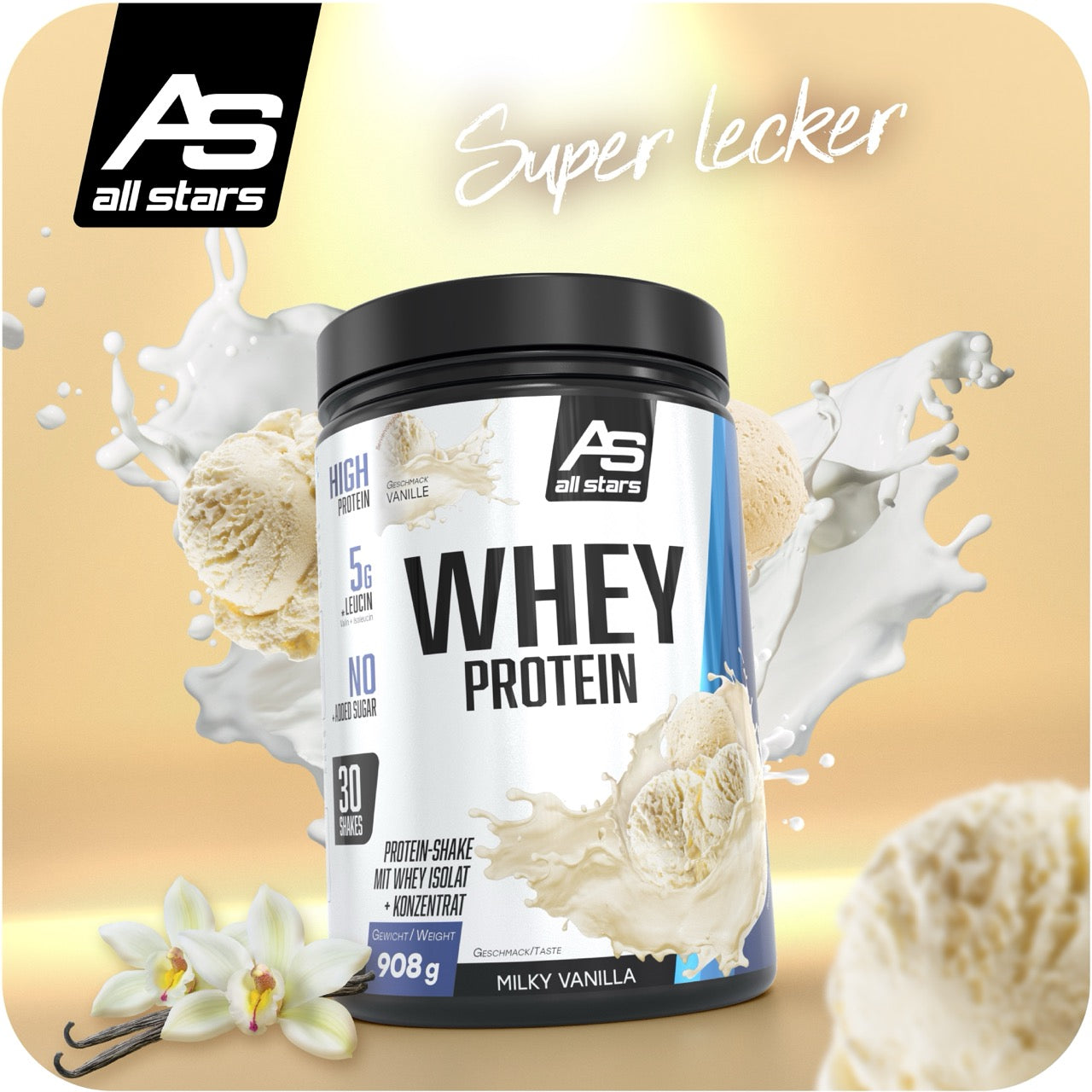 all-stars-whey-protein-pulver-dose-908-g image 2