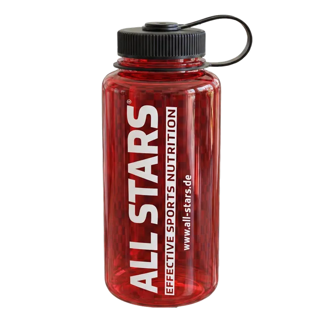 all-stars-fitness-trinkflasche-1-liter-rot image 1