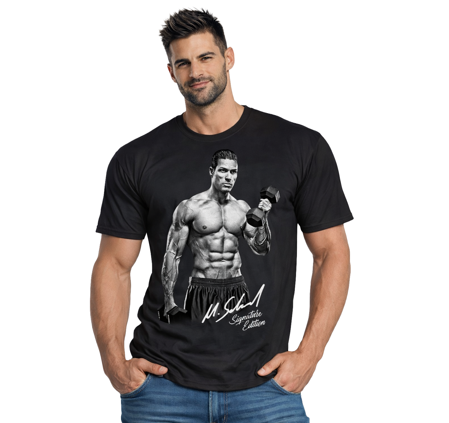 all-stars-intra-x-t-shirt-baumwolle-m-nner image 1